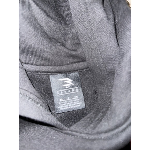 Nike 3BRAND Long Sleeve‎ Sweatshirt Black Hooded Boys Youth Small - Picture 2 of 3